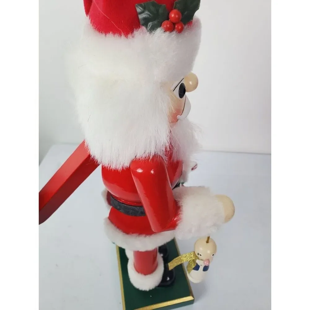 International‎ Bazaar Santa Claus Nutcracker Holiday Christmas Wood
